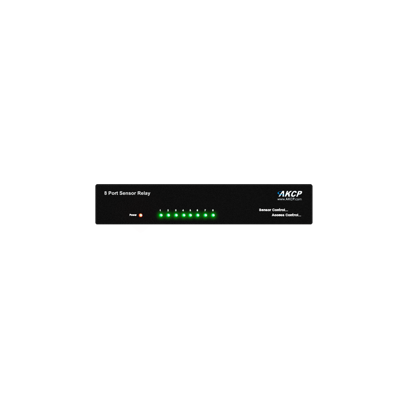 AKCP 8 Port Relay Sensor Controlled Relay