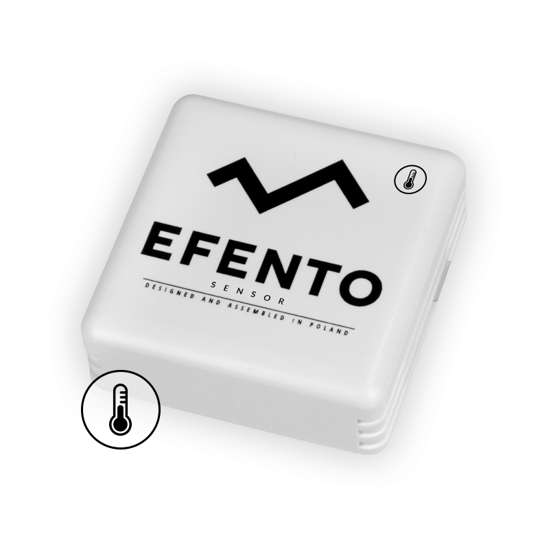 Efento Enregistreur sans fil Bluetooth de température avec sonde intégrée -35 à 70°c