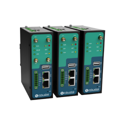 Routeur double SIM. 2 x Eth, 1 x RS232, 1x RS485, 1 x USB, 2 x DI, 2 x DO, 1 Micro SD - Option GPS et/ou WiFi