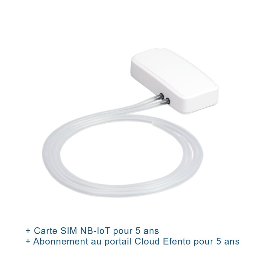 Efento Enregistreur sans fil de pression différentielle NB-IoT