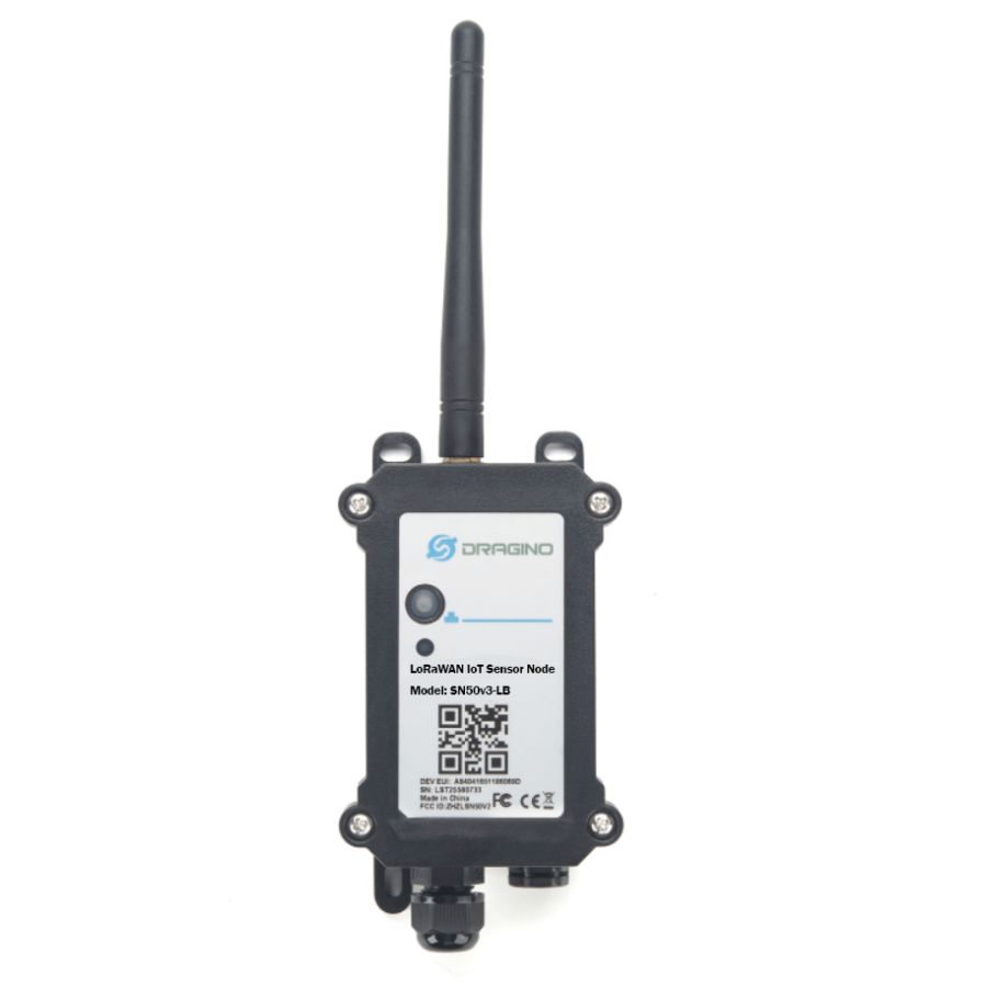 Noeud de capteur LoRaWAN - Sur batterie 